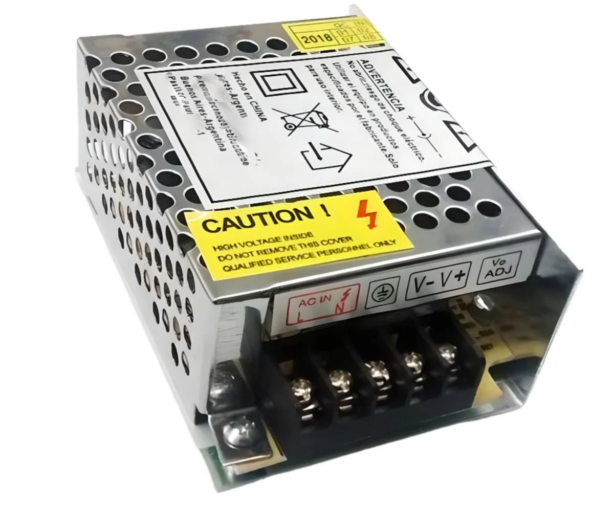 Fuente Metalica Switchingh 12V-2A - Strong
