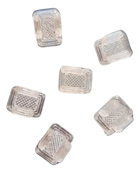 Mini Clip PVC 3D P/neon 6*12Mm