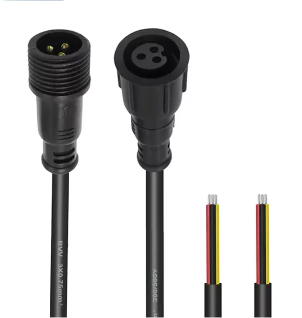 Juego Conector waterproof PIXEL 3 pinx 100 Unidades