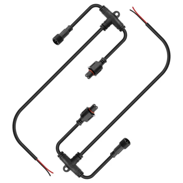 Conector "T" macho/hembra PIXEL 3 pin