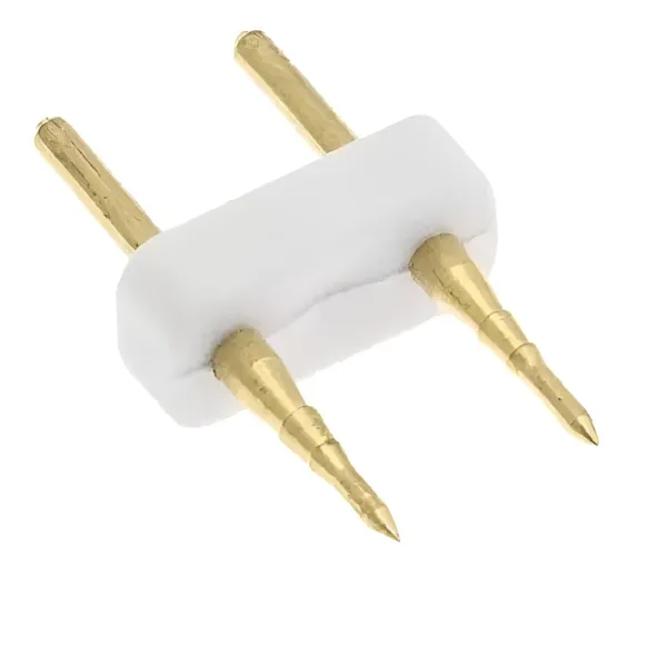 Conector Cobre Doble Pin tipo "H" Para enchufe rectificador 220v