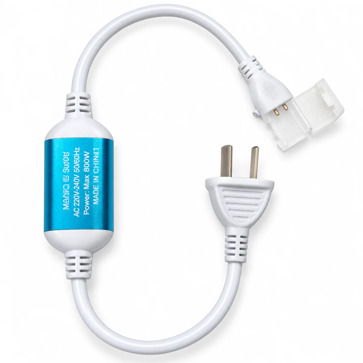 Enchufe Rectificador Neón Led 5*11mm c/ Hebilla 220V 15A