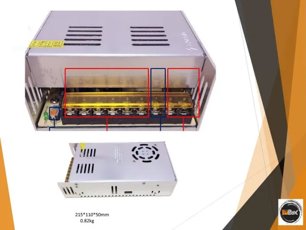 Fuente Metalica Switchingh 12V-30A - Simaled