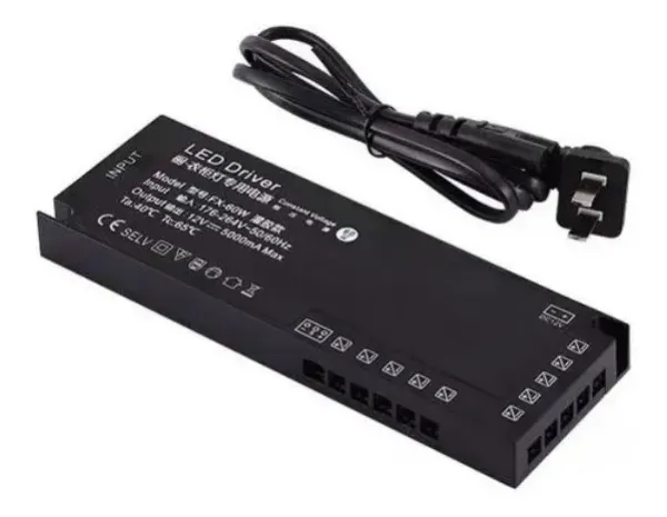 Fuente/Controladora Armario 12V - 60W - M-Led