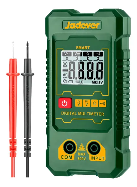 MULTÍMETRO DIGITAL - TRUE RMS 2000 CUENTAS - FUNCIÓN INTELIGENTE - JADEVER