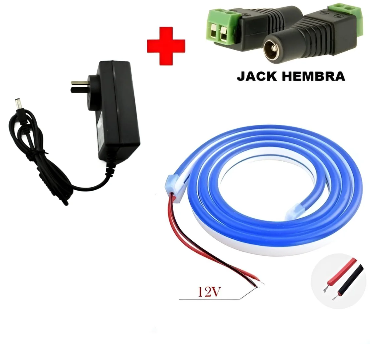 Kit Neon 6*12mm x 3 Metros- M-Led