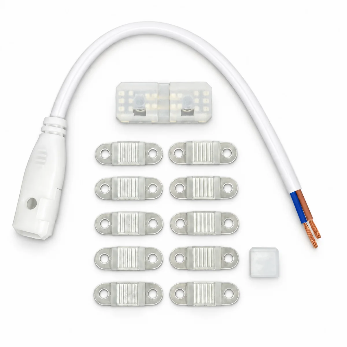 Kit Conector manguera led 2835 SMD 120 220v Directo - Lubox