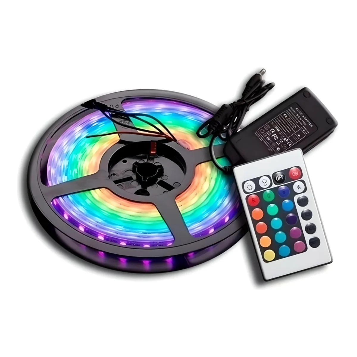 Kit tira led RGB 60L/m SMD 5050 5Mts - IP20 - Lubox
