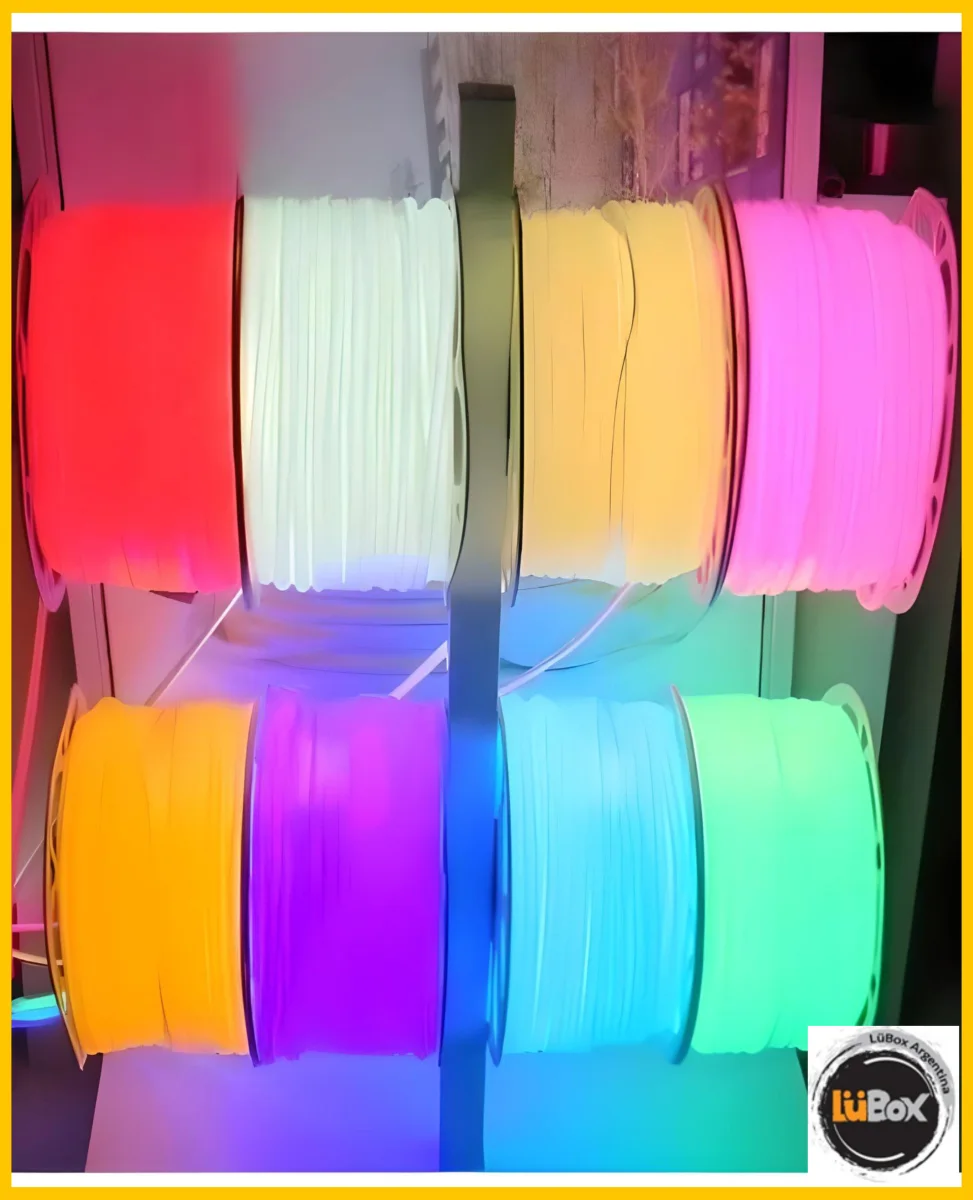 Kit Rollo Neon Color COB 10*6 Mm 50Mts 220v - Inolux