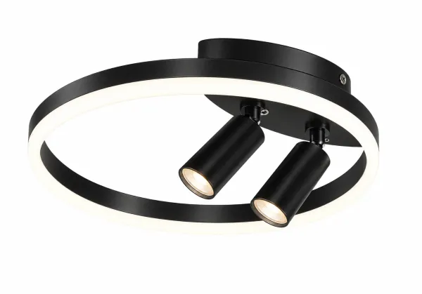 Lámpara Techo Led Minimalista Estilo Nórdico 45w + Spot - M-Led
