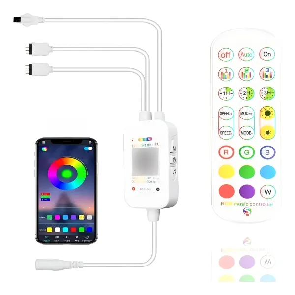 Controlador RGB 10A App Wifi- Doble salida- NDL