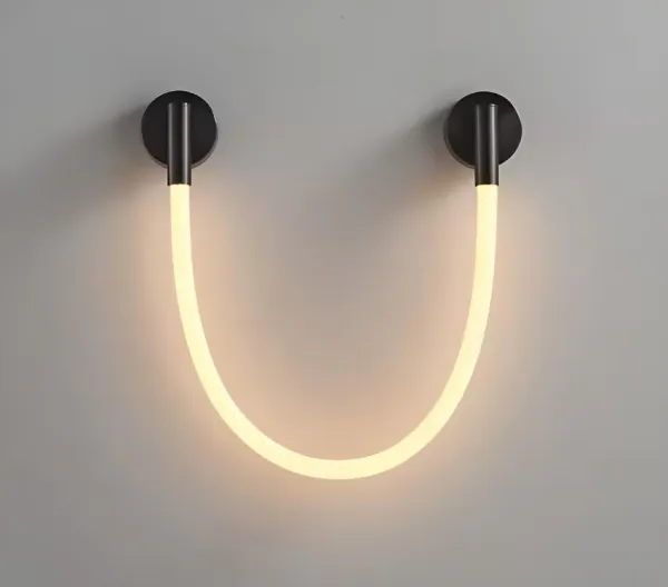 SOGA LED NEON 80CM FLEXIBLE 220 PARA PARED BLANCO CALIDO