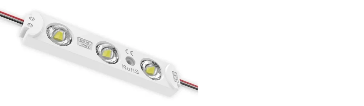 20 Módulos LED 3 SMD 2835 12V IP65 Para Cartelería - Premium