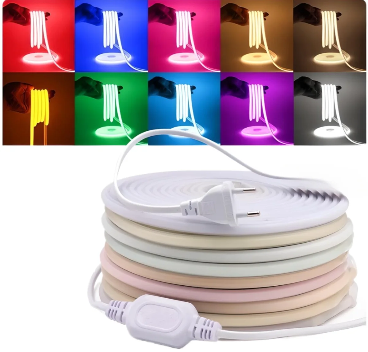 Neon COB 10*6 Mm x metro - Color - 220v - M-Led
