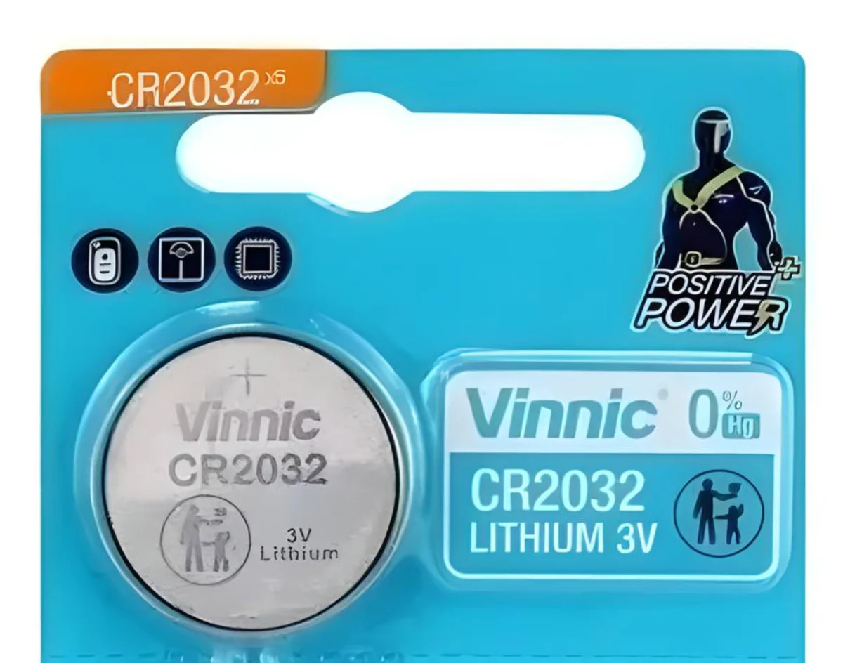 PIla Vinnic CR2032 Litio tipo Boton