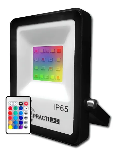 Reflector Led RGB 20w - Practiled