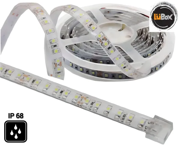 Tira Led SMD 2835 120 L/M SUMERGIBLE-5Mt- 12V - M-Led