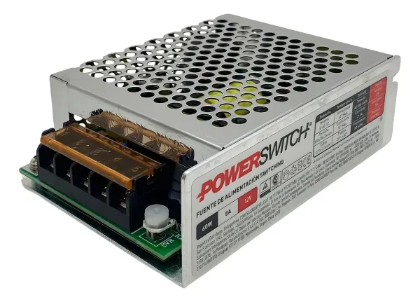 Funete Metalica Switchingh 12V-5A - Powerswitch