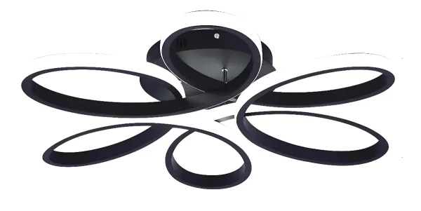 Lampara Led Techo Triple Temperatura Minimalista Flor