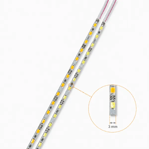 Tira de led Rigida 12v Ultra slim 120 leds/Metro Alta potencia