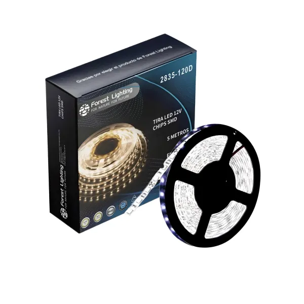 Tira led SMD 2835 60 L/m Interior - C/Conector - 5Mt - Forest