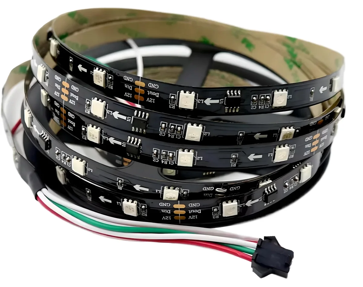 Tira Led PIXEL- 2811 - 60 L/M Interior - 5Mt - 12V - Alic